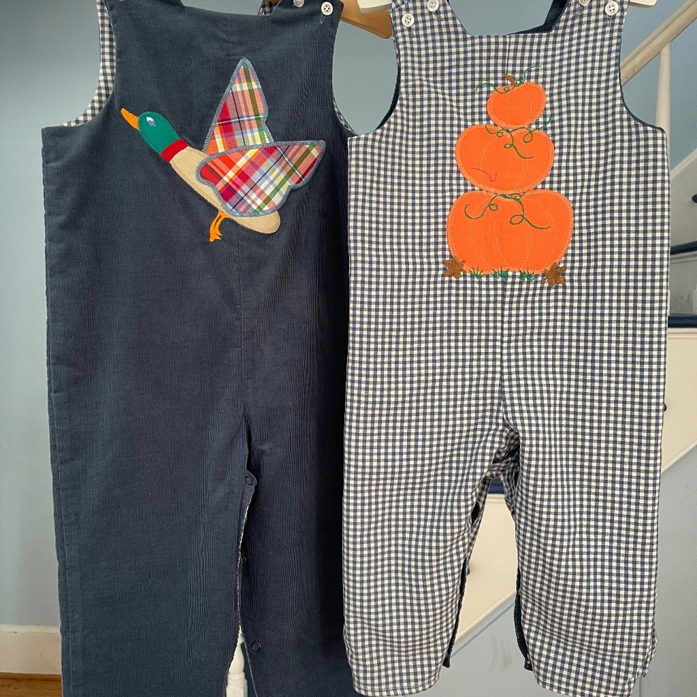Reversible Boys Overalls